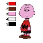 Snoopy Charlie Brown 11 Embroidery Design